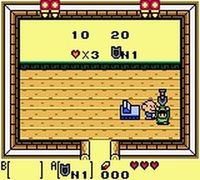 une photo d'Ã©cran de The Legend of Zelda - Link s Awakening DX sur Nintendo Game Boy Color